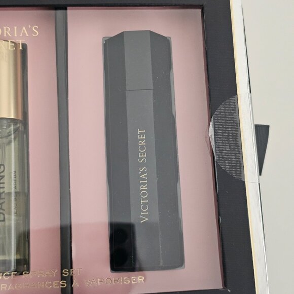 Victoria’s Secret Travel Fragrance Spray Gift Set ~Bombshell, Bare, Daring NIB - Picture 3 of 5